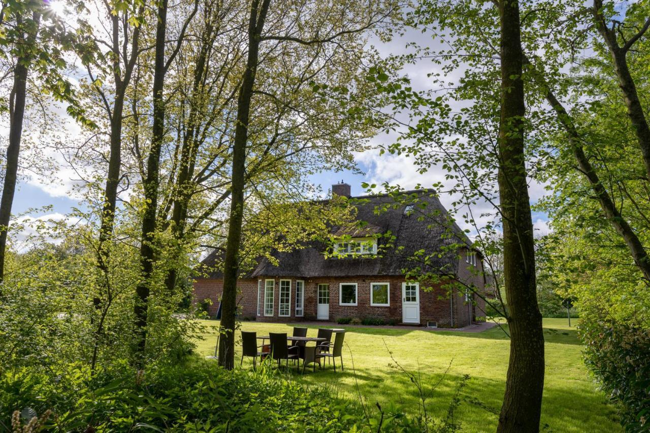 Alte Schule Unter Reet- Klassenzimmer Tumlauer Koog Экстерьер фото